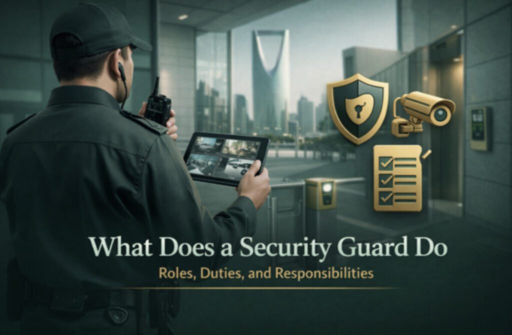 what does a security guard do