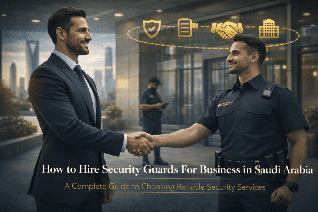 how to hire security guards for business