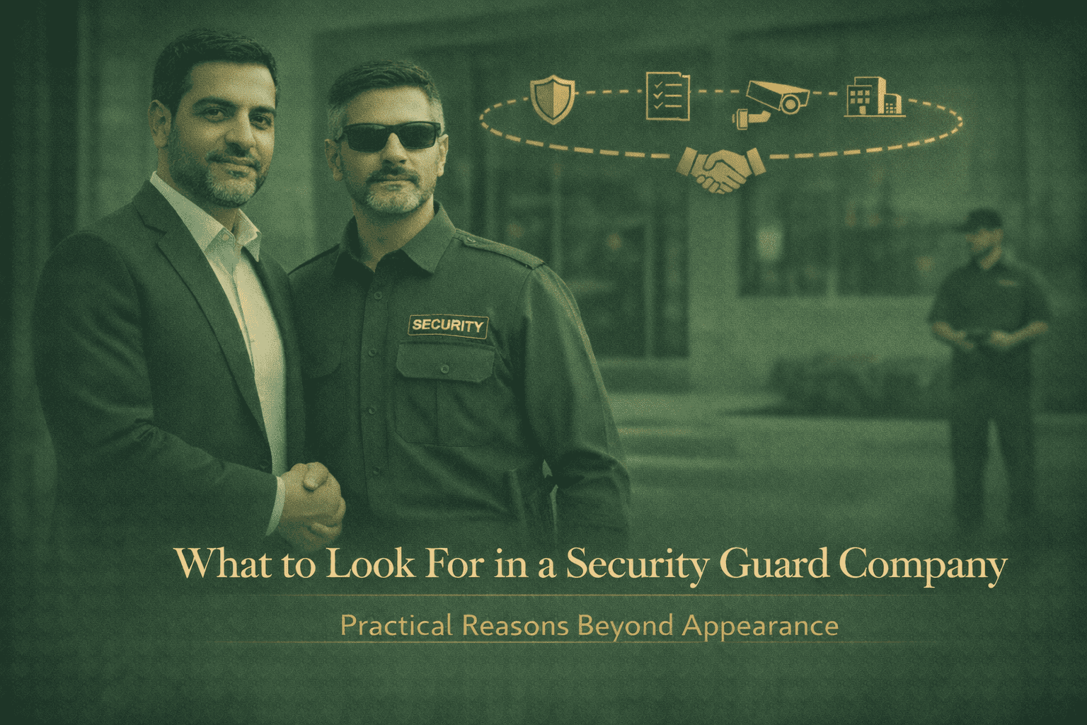 What to Look For in a Security Guard Company in Saudi arabia